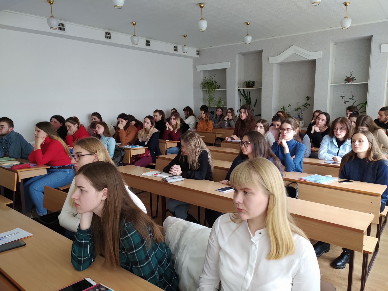 Студентство на засіданні філологічної комісії НТШ